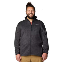 Charger l'image dans la galerie, COLUMBIA SWEAT CHINE ZIP Noir