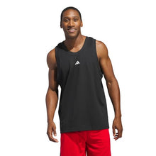 Charger l'image dans la galerie, ADIDAS DEBARDEUR BASKET GRANDE LONGUEUR Noir