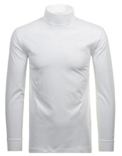 Charger l'image dans la galerie, RAGMAN COL ROULE GRANDE LONGUEUR COTON Blanc