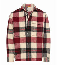 Charger l'image dans la galerie, CAMEL ACTIVE VESTE DOUBLEE CARREAUX Bordeaux