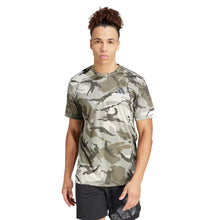Charger l'image dans la galerie, ADIDAS TEE SHIRT TRAINING CAMO GRANDE LONGUEUR Kaki