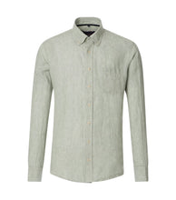 Charger l'image dans la galerie, CASA MODA CHEMISE LIN Vert