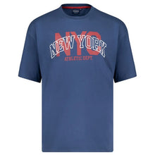 Charger l'image dans la galerie, ADAMO TEE SHIRT NEW YORK Bleu jeans