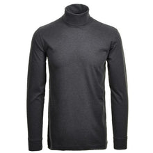 Charger l'image dans la galerie, RAGMAN COL ROULE GRANDE LONGUEUR COTON Anthracite