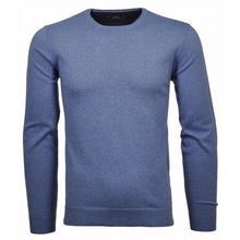 Charger l'image dans la galerie, RAGMAN PULL COTON CASHMERE COL ROND Bleu