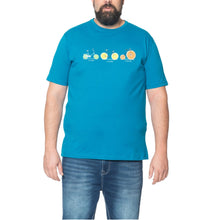 Charger l'image dans la galerie, MAXFORT TEE SHIRT Imprimé bike Turquoise