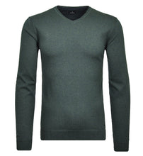 Charger l'image dans la galerie, RAGMAN PULL COTON CASHMERE COL V Kaki