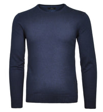 Charger l'image dans la galerie, RAGMAN PULL COTON CASHMERE COL ROND Marine