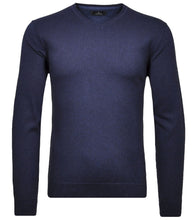 Charger l'image dans la galerie, RAGMAN PULL COL V GRANDE LONGUEUR Marine