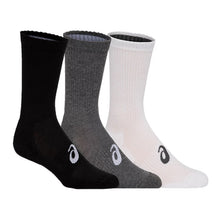 Charger l'image dans la galerie, ASICS CHAUSSETTES LOT X3 Noir Gris Blanc