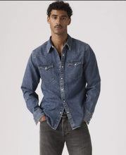 Charger l'image dans la galerie, LEVIS BARSTOW WESTERN CHEMISE Bleu délavé