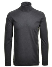 Charger l'image dans la galerie, RAGMAN COL ROULE GRANDE LONGUEUR COTON Anthracite