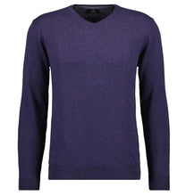 Charger l'image dans la galerie, RAGMAN PULL COTON CASHMERE COL V Violet