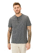 Charger l'image dans la galerie, CAMEL ACTIVE TEE SHIRT BOUTONS RAYE Marine