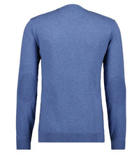 Charger l'image dans la galerie, RAGMAN PULL COL V GRANDE LONGUEUR Bleu