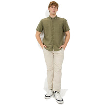 Charger l'image dans la galerie, CAMEL ACTIVE CHEMISE LIN Kaki