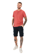 Charger l'image dans la galerie, CAMEL ACTIVE TEE SHIRT BOUTON Corail