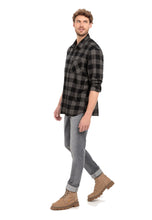 Charger l'image dans la galerie, CAMEL ACTIVE CHEMISE CARREAUX Noir Gris