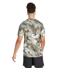Charger l'image dans la galerie, ADIDAS TEE SHIRT TRAINING CAMO GRANDE LONGUEUR Kaki