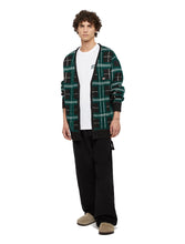 Charger l'image dans la galerie, DICKIES CARDIGAN CARREAUX Noir Vert