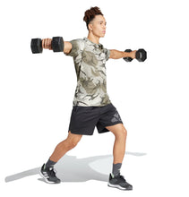Charger l'image dans la galerie, ADIDAS TEE SHIRT TRAINING CAMO GRANDE LONGUEUR Kaki