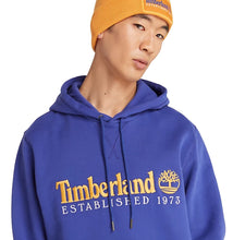 Charger l'image dans la galerie, TIMBERLAND SWEAT Bleu 50TH ANNIVERSARY