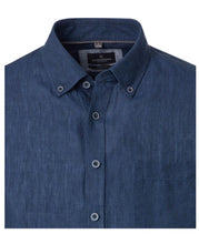 Charger l'image dans la galerie, CASA MODA CHEMISE LIN ML Marine