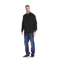 Charger l'image dans la galerie, ALL SIZE SURCHEMISE VELOURS Noir