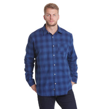 Charger l'image dans la galerie, ALL SIZE CHEMISE GRANDE LONGUEUR CARREAUX bleu