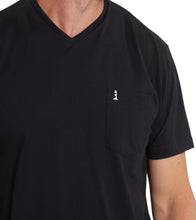 Charger l'image dans la galerie, ALL SIZE TEE SHIRT COL V Noir