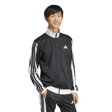 Charger l'image dans la galerie, ADIDAS VESTE FULL ZIP GRANDE LONGUEUR Noir Blanc