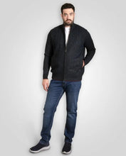 Charger l'image dans la galerie, DUKE GILET TORSADE GRANDE LONGUEUR Marine