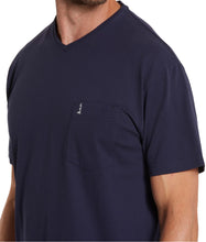 Charger l'image dans la galerie, ALL SIZE TEE SHIRT COL V Marine