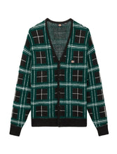 Charger l'image dans la galerie, DICKIES CARDIGAN CARREAUX Noir Vert