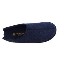 Charger l'image dans la galerie, HAFLINGER SMILY CHAUSSON LAINE Bleu
