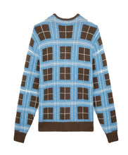 Charger l'image dans la galerie, DICKIES CARDIGAN CARREAUX Marron Vert amande