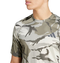 Charger l'image dans la galerie, ADIDAS TEE SHIRT TRAINING CAMO GRANDE LONGUEUR Kaki