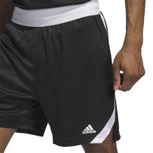 Charger l'image dans la galerie, ADIDAS SHORT BASKET Noir Blanc