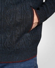 Charger l'image dans la galerie, DUKE GILET TORSADE GRANDE LONGUEUR Marine