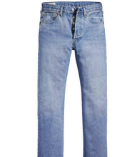 Charger l'image dans la galerie, LEVIS 501 JEAN'S CHEMICALS GRANDE LONGUEUR Bleu ciel