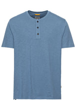 Charger l'image dans la galerie, CAMEL ACTIVE TEES SHIRT BOUTON Bleu