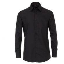 Charger l'image dans la galerie, VENTI CHEMISE GRANDE LONGUEUR MODERN FIT Noir