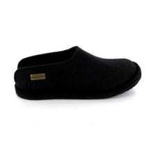 Charger l'image dans la galerie, HAFLINGER SMILY CHAUSSON LAINE Noir