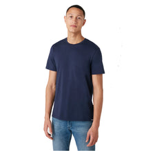 Charger l'image dans la galerie, WRANGLER SS TEE SHIRT PACK X2 Blanc Marine