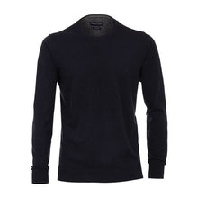 Charger l'image dans la galerie, CASA MODA PULL COL ROND Marine