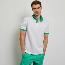 Charger l'image dans la galerie, EDEN PARK POLO Blanc col vert