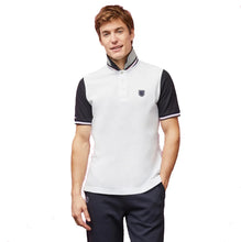Charger l'image dans la galerie, EDEN PARK POLO Blanc col marine