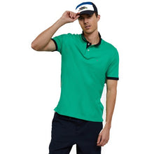 Charger l'image dans la galerie, EDEN PARK POLO Vert col marine