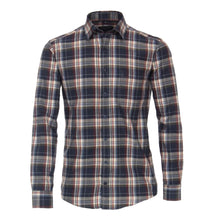 Charger l'image dans la galerie, CASA MODA CHEMISE CARREAUX Marine