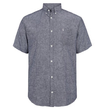 Charger l'image dans la galerie, ALL SIZE GRANDE LONGUEUR CHEMISE LIN Bleu